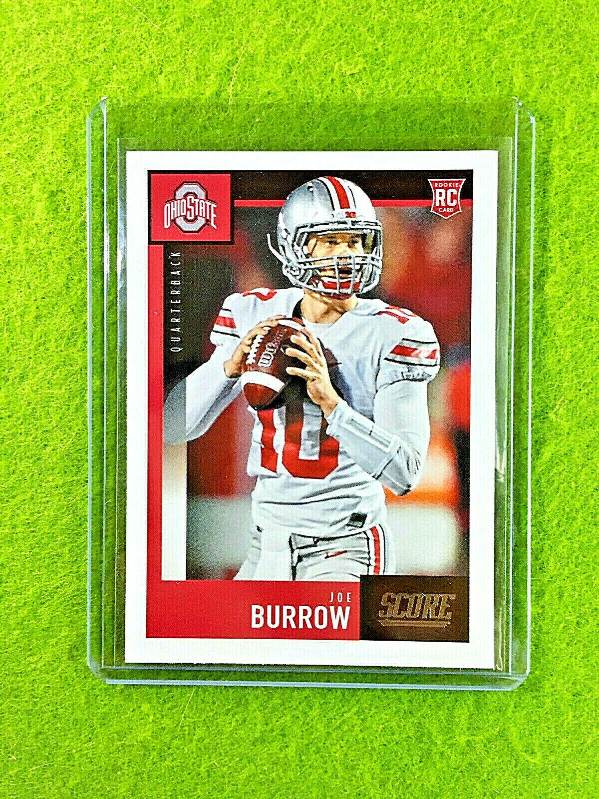 Joe Burrow rookie deals card