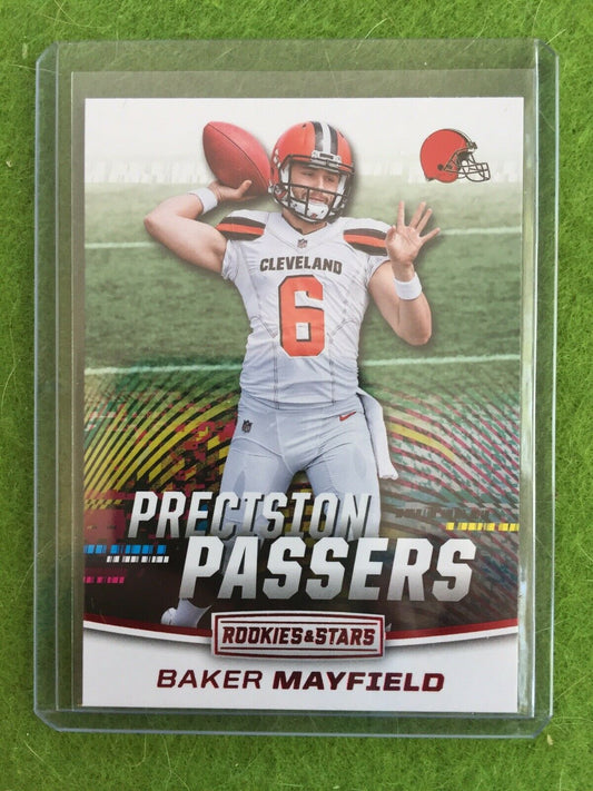 BAKER MAYFIELD ROOKIE CARD RC CLEVELAND BROWNS SP 2018 Rookies & Stars #PP-16 RC