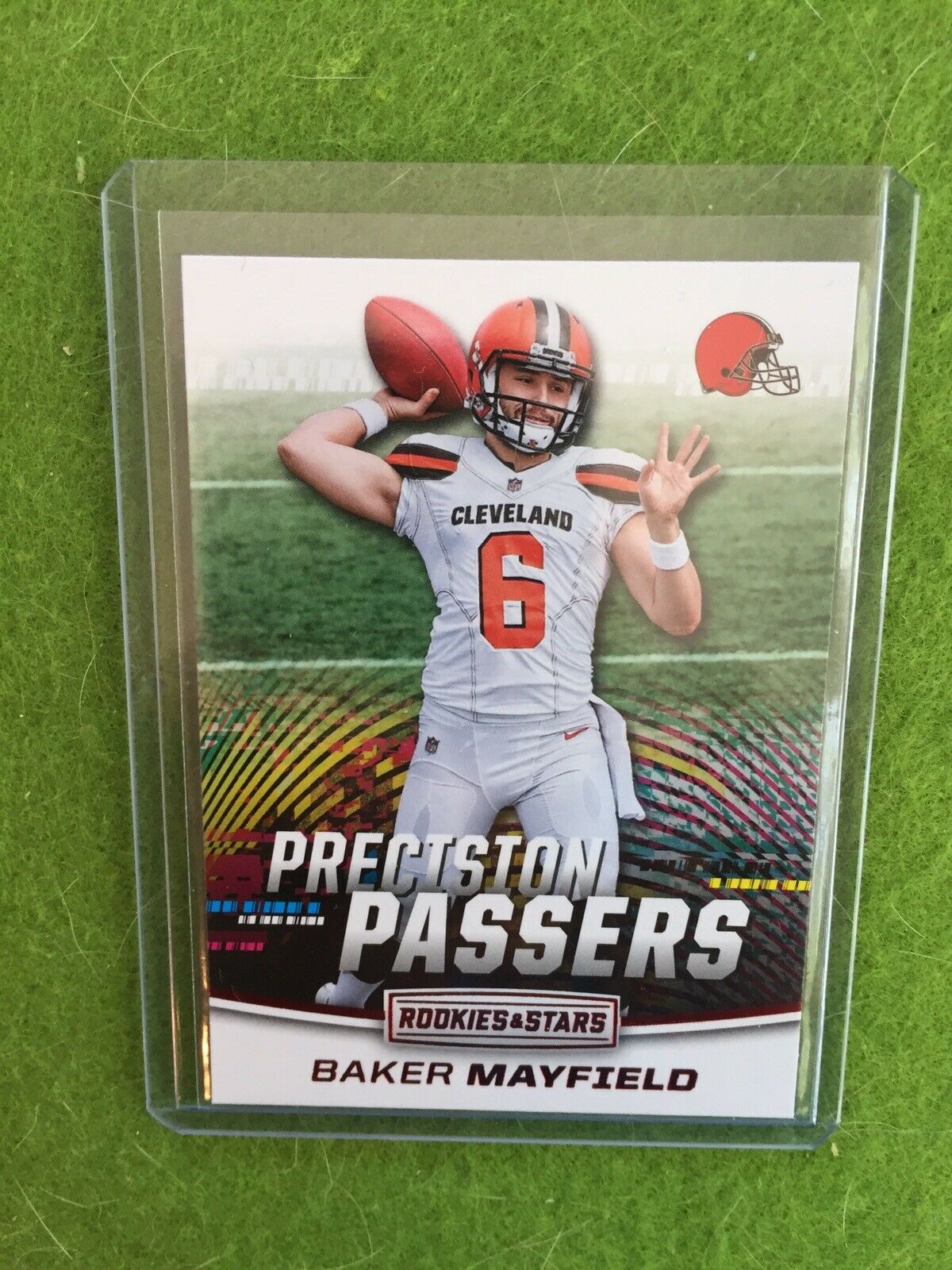 BAKER MAYFIELD ROOKIE CARD RC CLEVELAND BROWNS SP 2018 Rookies & Stars #PP-16 RC