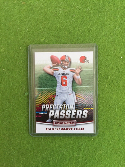 BAKER MAYFIELD ROOKIE CARD RC CLEVELAND BROWNS SP 2018 Rookies & Stars #PP-16 RC