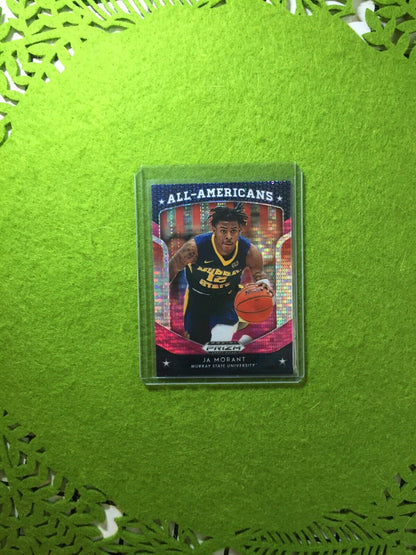 JA MORANT PRIZM ROOKIE CARD JERSEY #12 MS RC 2019 Prizm DP PINK PULSAR PRIZM rc