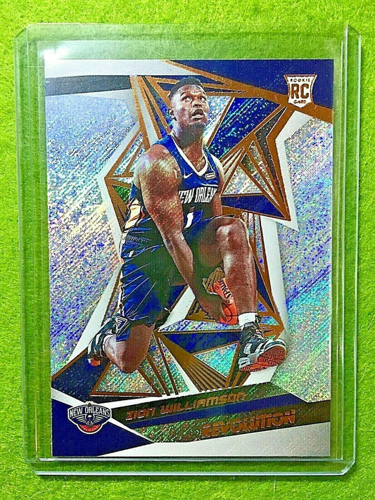 ZION WILLIAMSON PRIZM ROOKIE CARD REFRACTOR RC 2019-20 Revolution PELICANS DUKE