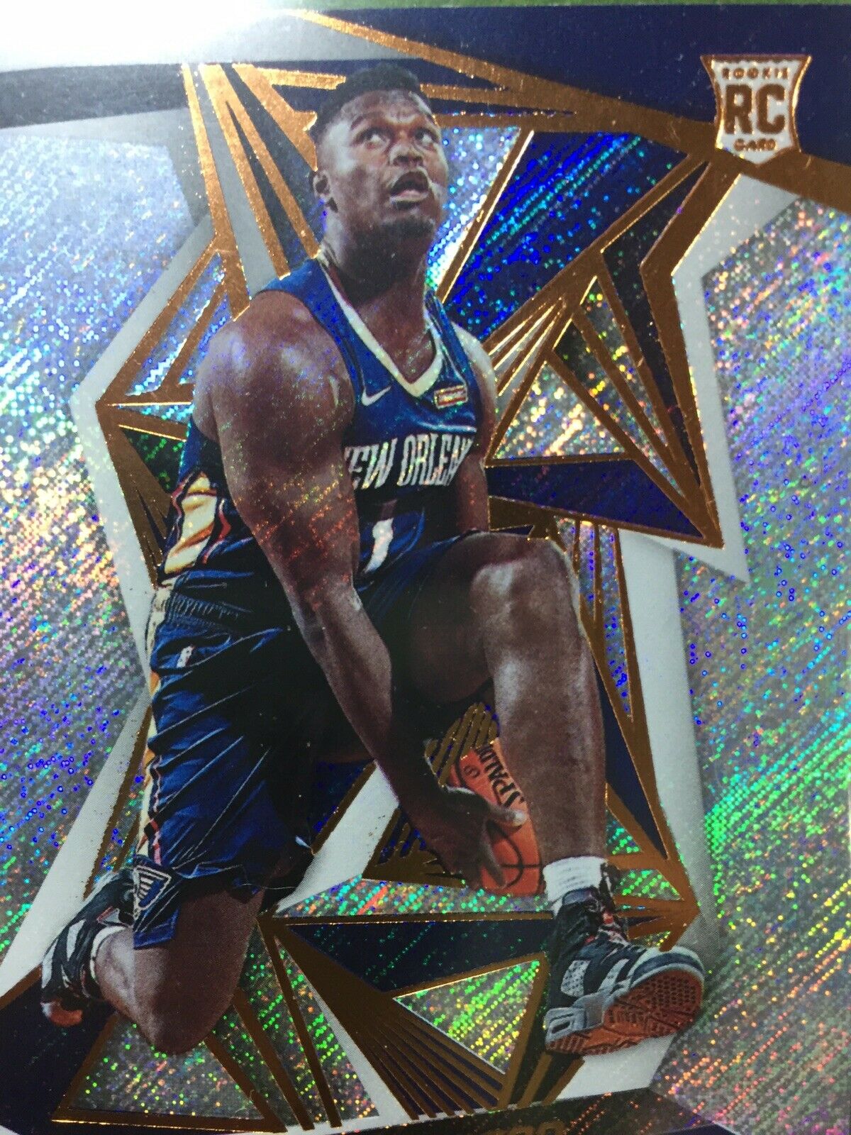 ZION WILLIAMSON PRIZM ROOKIE CARD REFRACTOR RC 2019-20 Revolution PELICANS DUKE