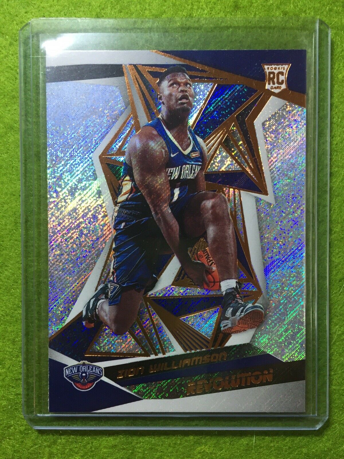 ZION WILLIAMSON PRIZM ROOKIE CARD REFRACTOR RC 2019-20 Revolution PELICANS DUKE