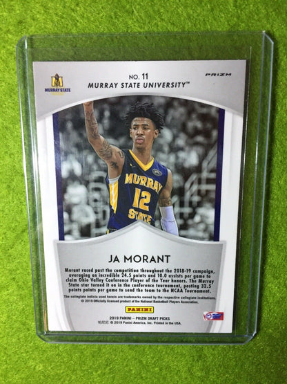 JA MORANT PRIZM ROOKIE CARD JERSEY #12 MS RC GRIZZLIES - 2019 Prizm CRUSADE BLUE