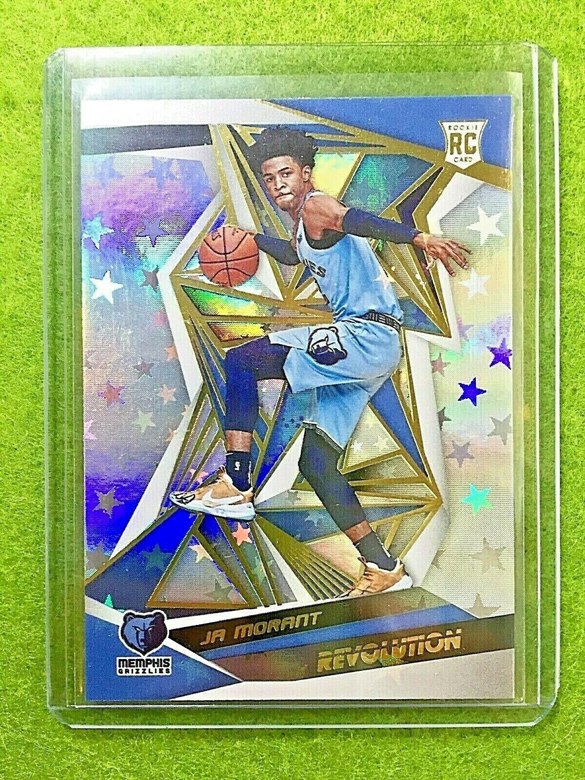 JA MORANT PRIZM ROOKIE CARD JERSEY #12 GRIZZLIES 2019-20 Panini Revolution ASTRO