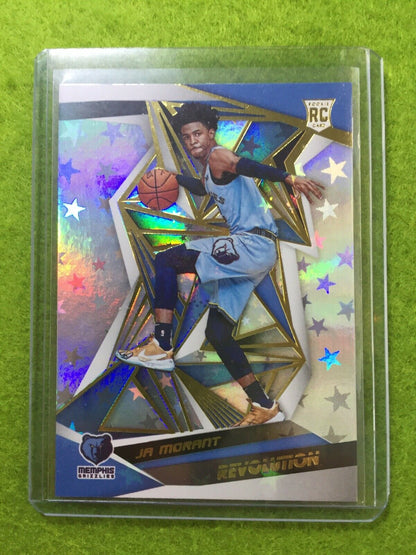 JA MORANT PRIZM ROOKIE CARD JERSEY #12 GRIZZLIES 2019-20 Panini Revolution ASTRO