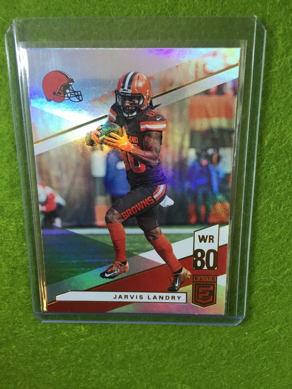 JARVIS LANDRY JERSEY #80 BROWNS PRIZM Baker Mayfield's WR 2019 Donruss Elite #59