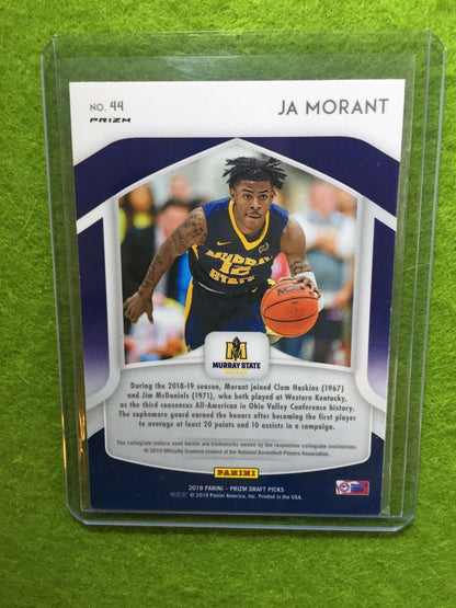 JA MORANT PRIZM ROOKIE CARD JERSEY #12 MS RC GRIZZLIES SP 2019 Prizm DP BLUE rc