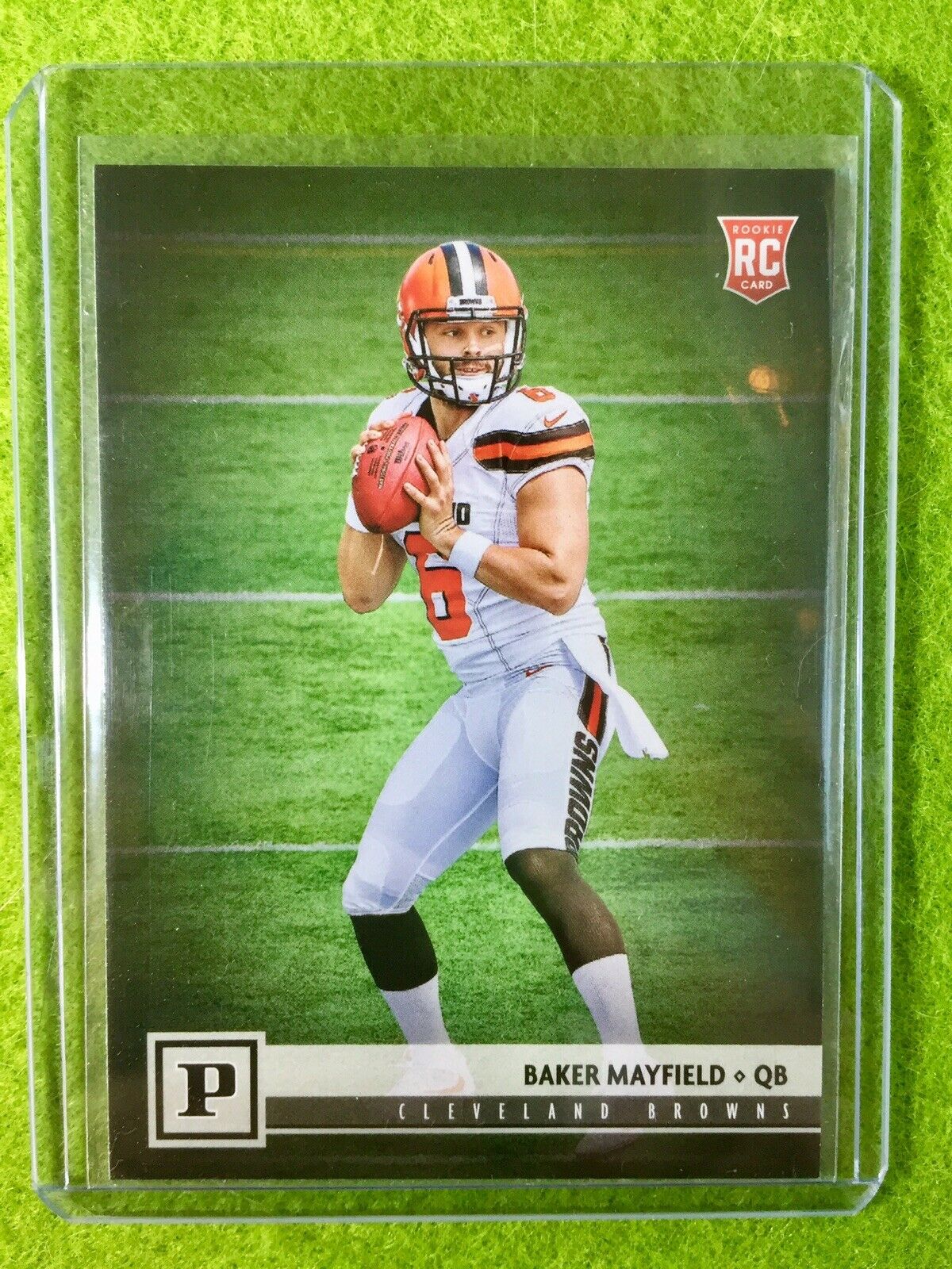 BAKER MAYFIELD ROOKIE CARD CLEVELAND BROWNS *RC* 2018 Panini Baker Mayfield #308