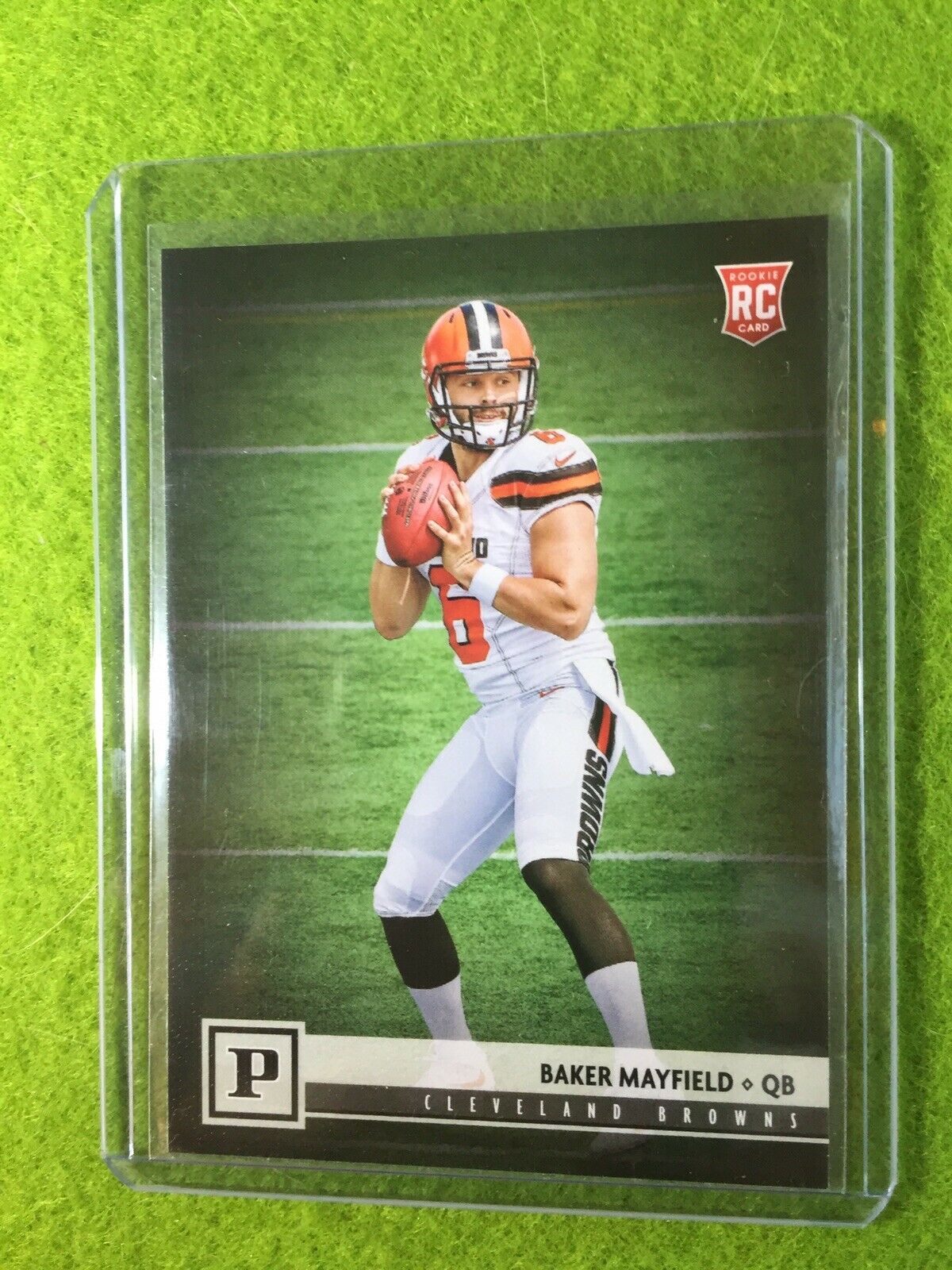 BAKER MAYFIELD ROOKIE CARD CLEVELAND BROWNS *RC* 2018 Panini Baker Mayfield #308