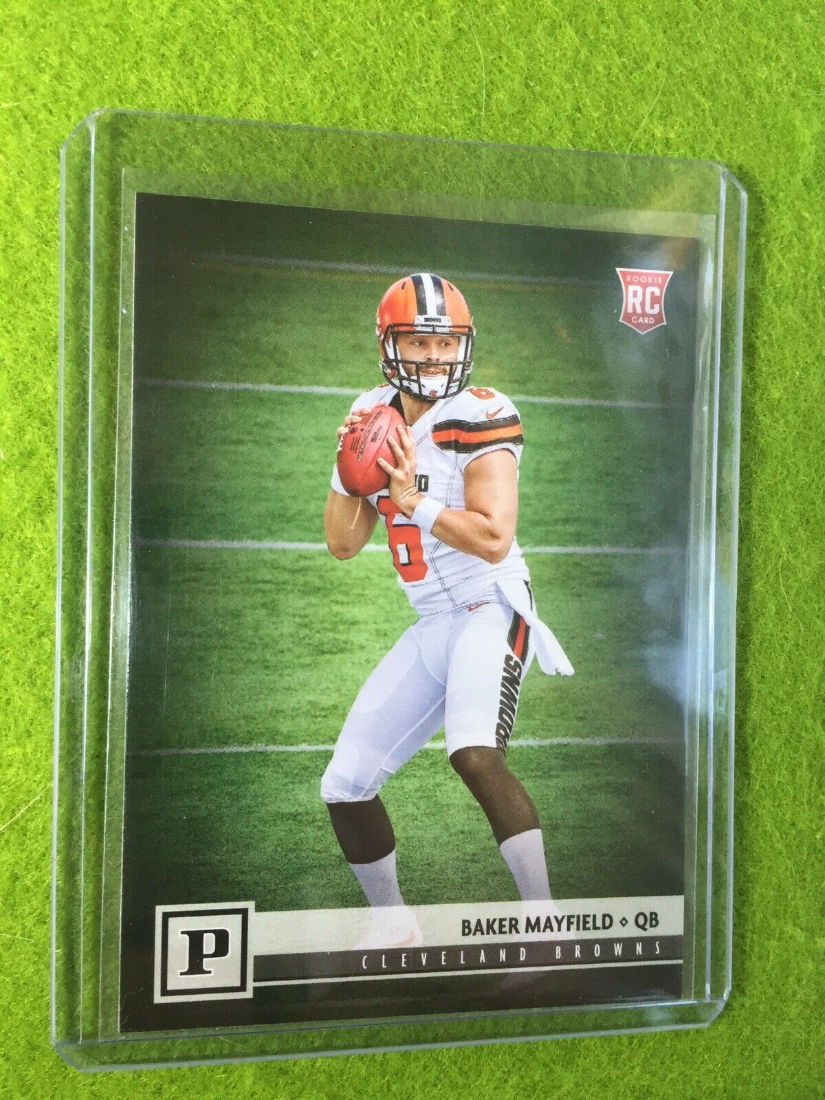 BAKER MAYFIELD ROOKIE CARD CLEVELAND BROWNS *RC* 2018 Panini Baker Mayfield #308