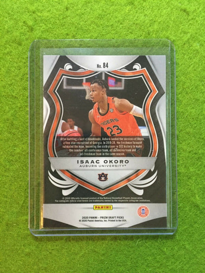 ISAAC OKORO PRIZM CRUSADE ROOKIE CARD JERSEY #23 AUBURN RC CAVALIERS 2020 Prizm