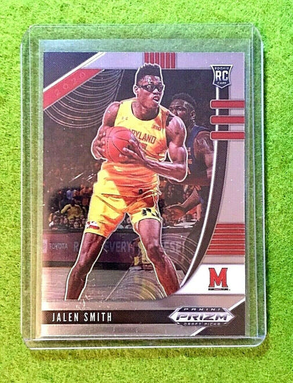 JALEN SMITH PRIZM ROOKIE CARD JERSEY #25 MARYLAND RC 2020 Panini DP PHOENIX SUNS