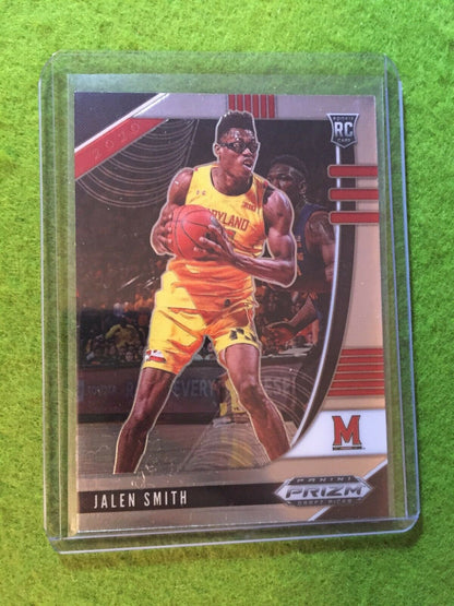 JALEN SMITH PRIZM ROOKIE CARD JERSEY #25 MARYLAND RC 2020 Panini DP PHOENIX SUNS