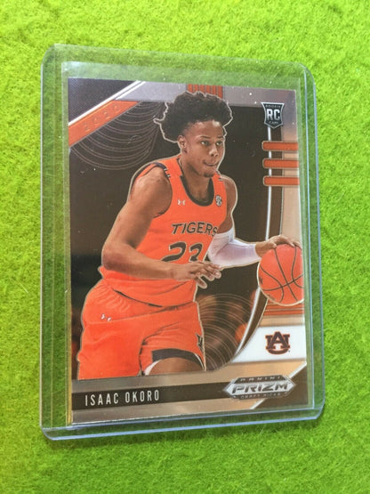 ISAAC OKORO PRIZM ROOKIE CARD JERSEY #23 AUBURN U RC CAVALIERS 2020 Panini Prizm