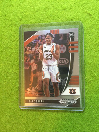 ISAAC OKORO PRIZM ROOKIE CARD JERSEY #23 AUBURN U RC CAVALIERS 2020 Panini Prizm