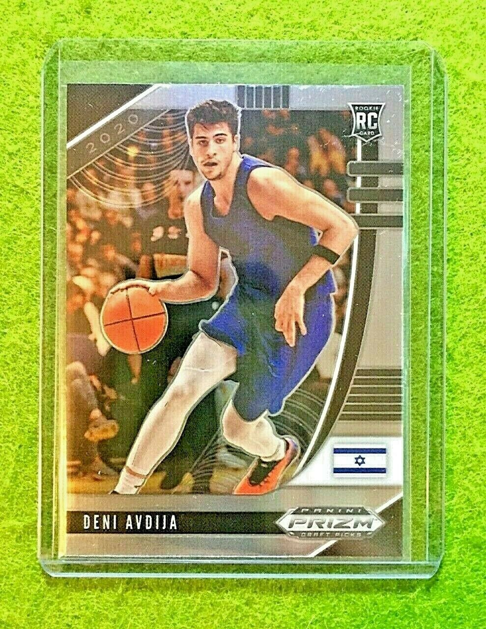 DENI AVDIJA PRIZM ROOKIE CARD JERSEY #8 ISRAEL RC WIZARDS 2020 Panini Prizm No.6