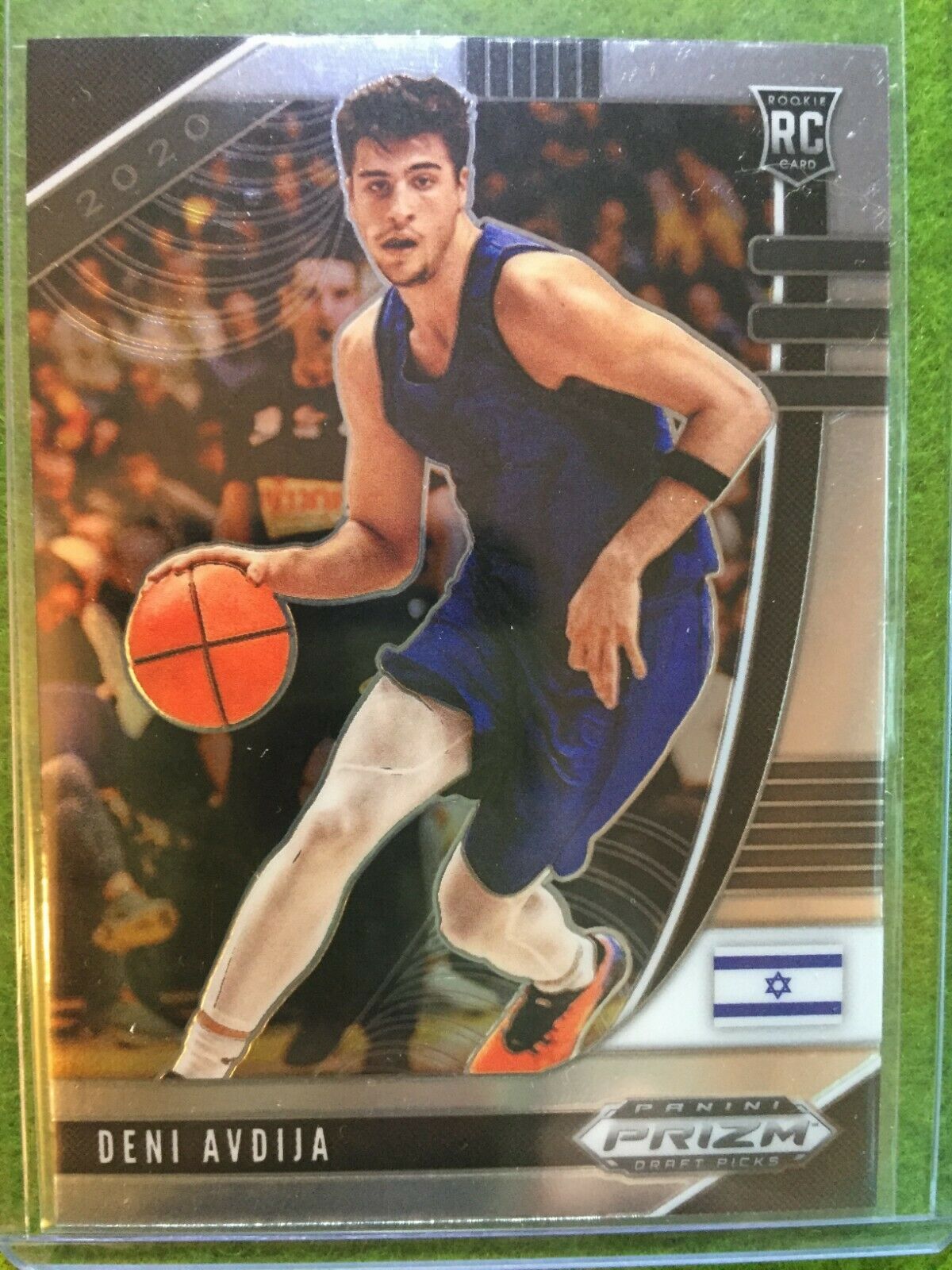 DENI AVDIJA PRIZM ROOKIE CARD JERSEY #8 ISRAEL RC WIZARDS 2020 Panini Prizm No.6