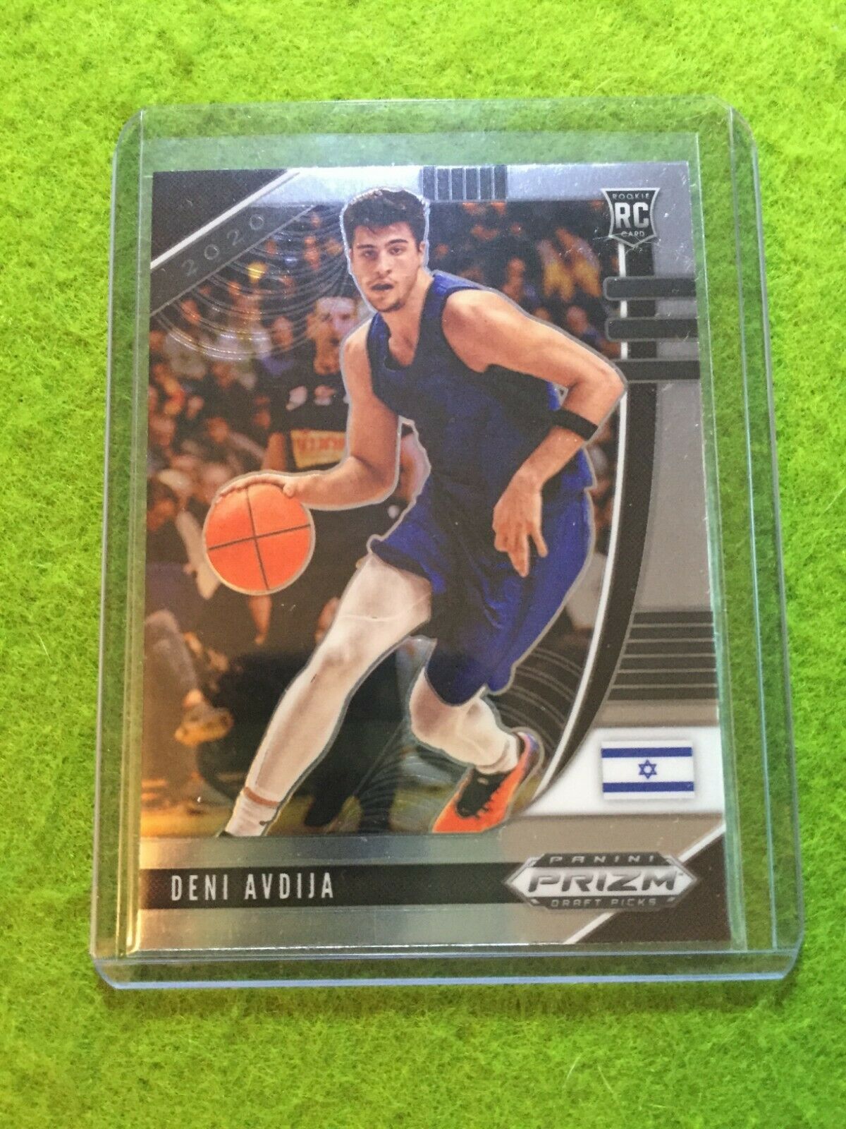 DENI AVDIJA PRIZM ROOKIE CARD JERSEY #8 ISRAEL RC WIZARDS 2020 Panini Prizm No.6