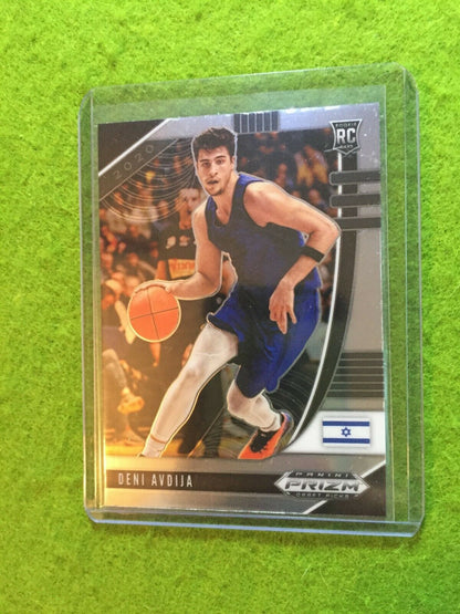 DENI AVDIJA PRIZM ROOKIE CARD JERSEY #8 ISRAEL RC WIZARDS 2020 Panini Prizm No.6