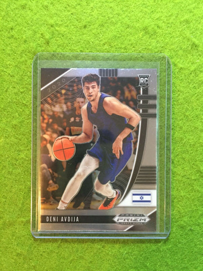 DENI AVDIJA PRIZM ROOKIE CARD JERSEY #8 ISRAEL RC WIZARDS 2020 Panini Prizm No.6