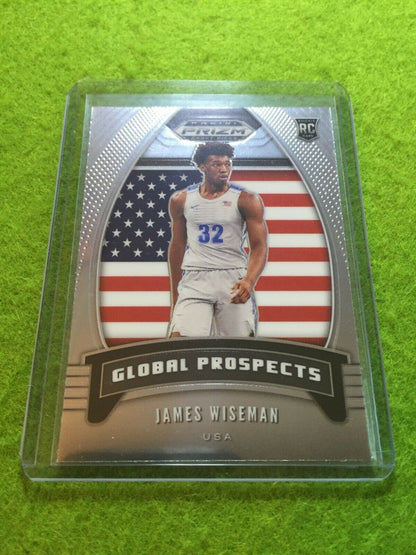 JAMES WISEMAN PRIZM ROOKIE CARD JERSEY #32 MEMPHIS RC WARRIORS 2020 Prizm GLOBAL