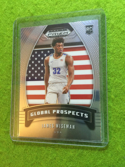 JAMES WISEMAN PRIZM ROOKIE CARD JERSEY #32 MEMPHIS RC WARRIORS 2020 Prizm GLOBAL