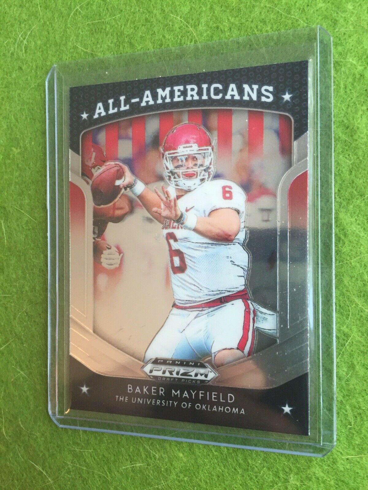 BAKER MAYFIELD PRIZM JERSEY #6 CLEVELAND BROWNS 2019 Panini Prizm DraftPicks #18