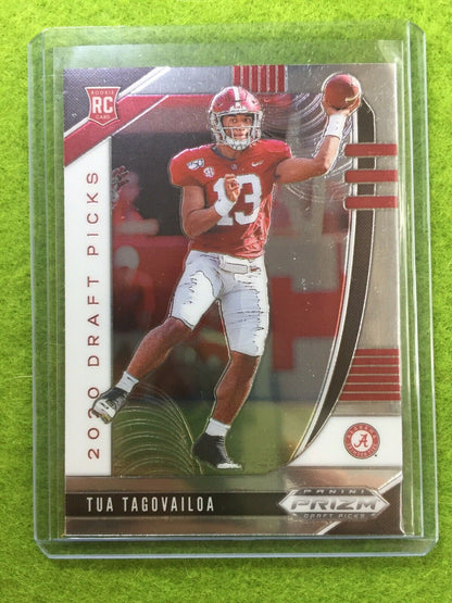 TUA TAGOVAILOA PRIZM ROOKIE CARD JERSEY #13 ALABAMA RC 2020 Prizm Draft Picks rc