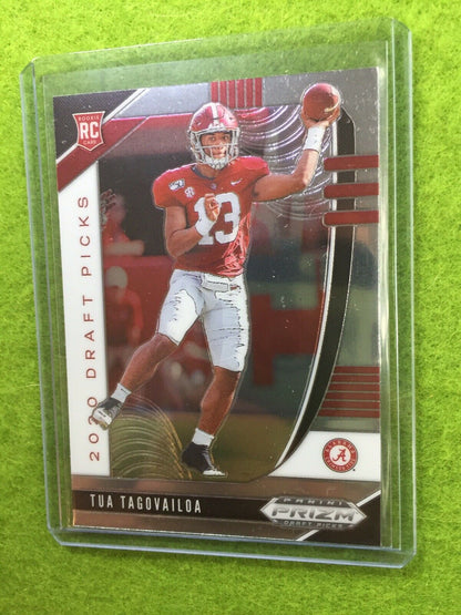 TUA TAGOVAILOA PRIZM ROOKIE CARD JERSEY #13 ALABAMA RC 2020 Prizm Draft Picks rc