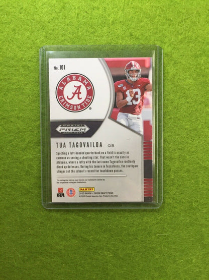 TUA TAGOVAILOA PRIZM ROOKIE CARD JERSEY #13 ALABAMA RC 2020 Prizm Draft Picks rc