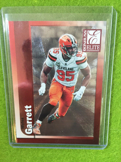 MYLES GARRETT JERSEY #95 BROWNS Baker Mayfield 's DE BROWNS 2019 Elite SP *1999*