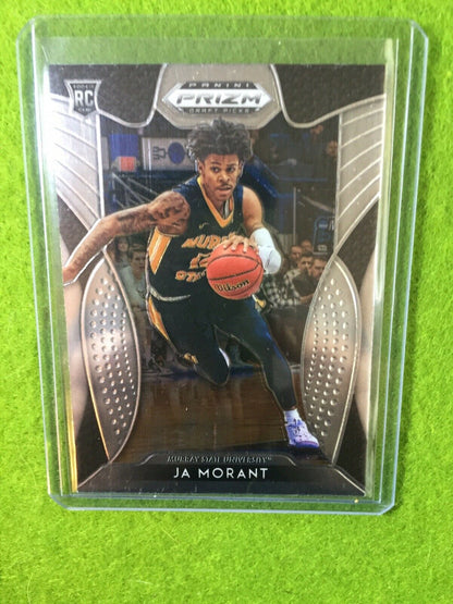 Ja Morant PRIZM ROOKIE CARD JERSEY #12 GRIZZLIES RC 2019 Prizm Draft Picks #2 rc