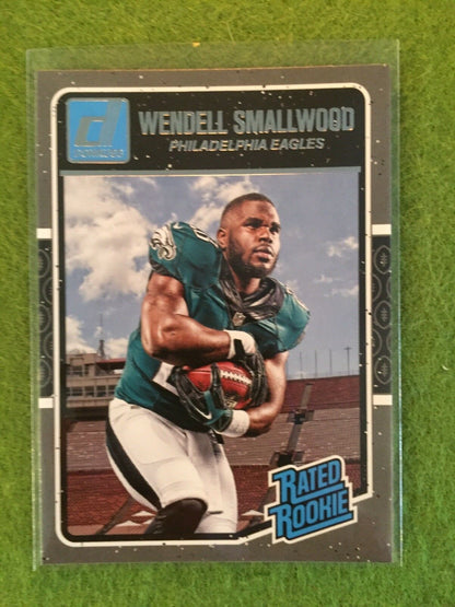 WENDELL SMALLWOOD ROOKIE CARD RC Philadelpia Eagles Football - 2016 Donruss #399