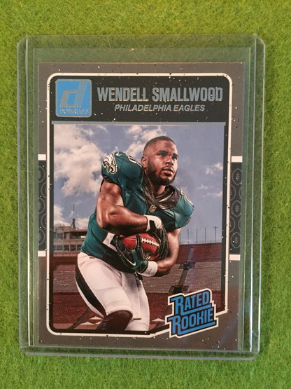 WENDELL SMALLWOOD ROOKIE CARD RC Philadelpia Eagles Football - 2016 Donruss #399