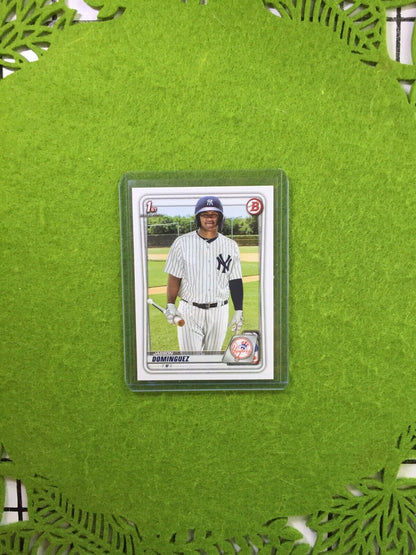 JASSON DOMINGUEZ ROOKIE CARD BOWMAN 1ST NEW YORK YANKEES RC 2020 Topps 1stBowman