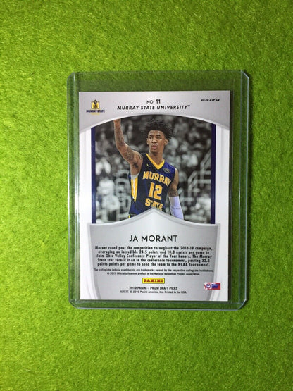 JA MORANT RC PRIZM ROOKIE CARD JERSEY #12 MS SP GRIZZLIES 2019 Prizm PINK PULSAR