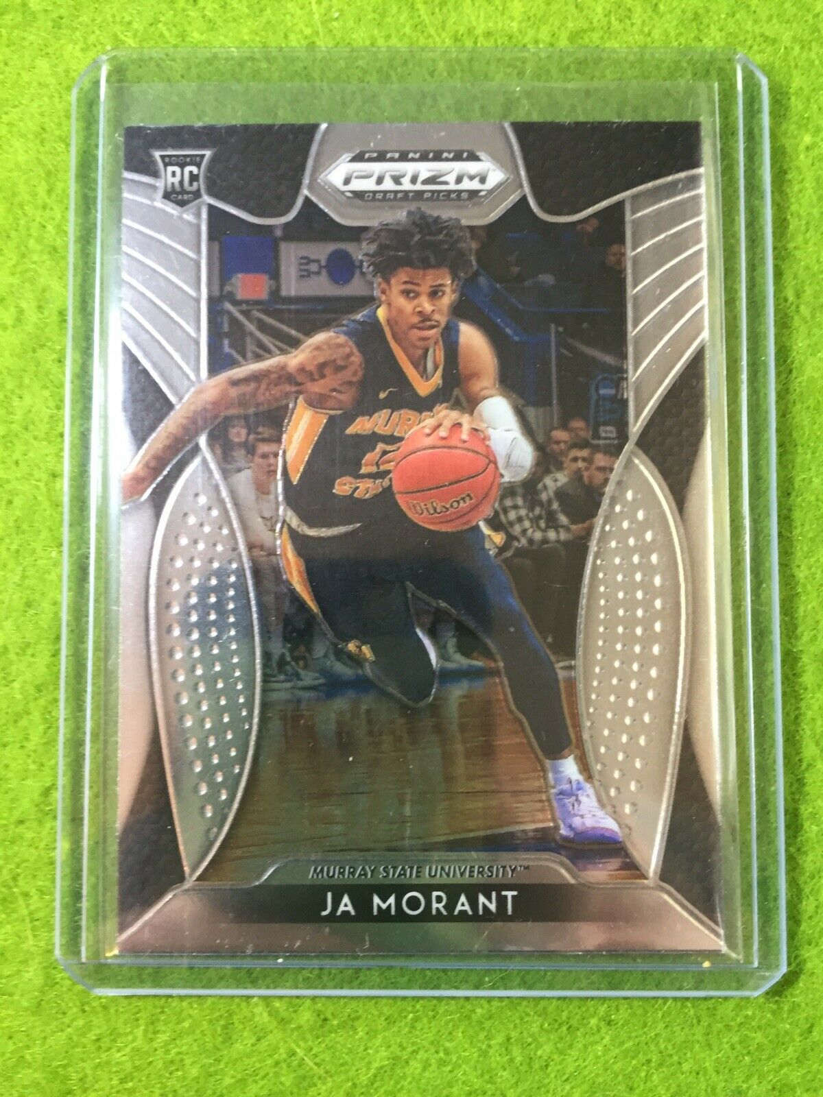 Ja Morant PRIZM ROOKIE CARD JERSEY #12 GRIZZLIES RC 2019 Prizm Draft Picks #2 rc