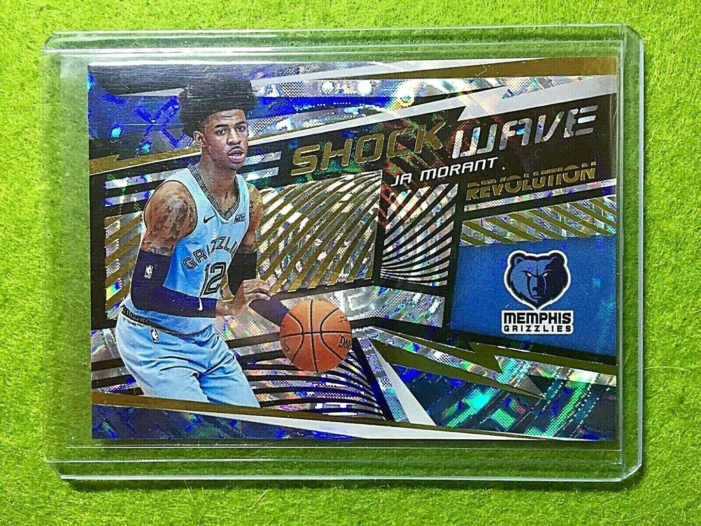 JA MORANT FRACTAL PRIZM ROOKIE CARD RC REFRACTOR 2019-20 Revolution SHOCKWAVE SP