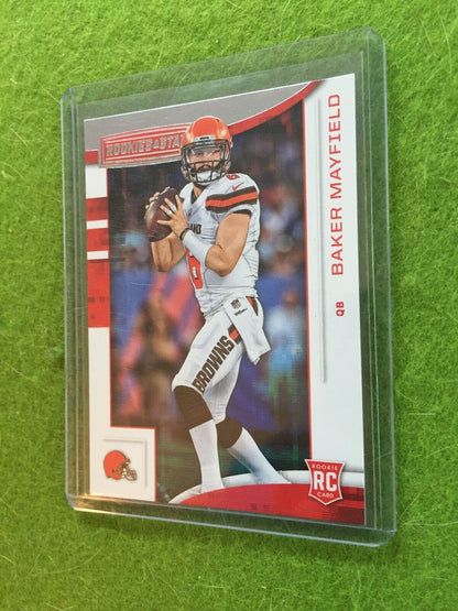 BAKER MAYFIELD ROOKIE CARD RC CLEVELAND BROWNS 2018 Panini Rookies & Stars #101