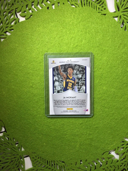 JA MORANT SILVER PRIZM ROOKIE CARD JERSEY #12 MS RC GRIZZLIES 2019 Prizm CRUSADE