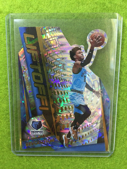 JA MORANT PRIZM ROOKIE CARD FRACTAL REFRACTOR RC 2019-20 Revolution LIFTOFF SSP