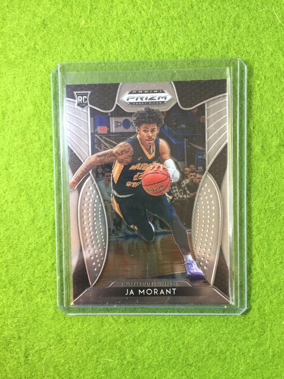 Ja Morant PRIZM ROOKIE CARD JERSEY #12 GRIZZLIES RC 2019 Prizm Draft Picks #2 rc