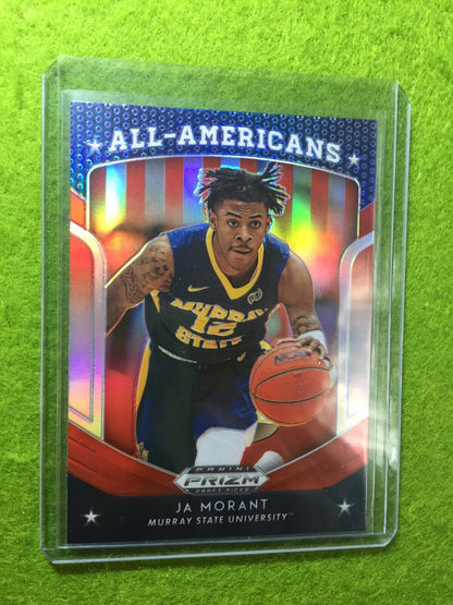 JA MORANT PRIZM ROOKIE CARD JERSEY #12 MURRAY STATE RC GRIZZLIES 2019 Prizm RED