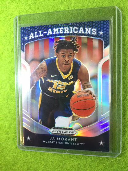 JA MORANT SILVER PRIZM ROOKIE CARD JERSEY #12 GRIZZLIES SP 2019 Prizm DraftPicks