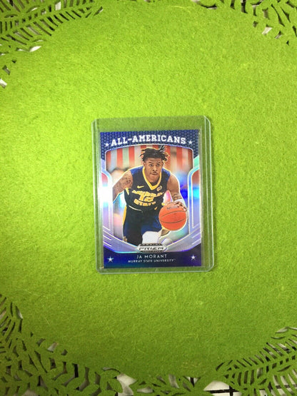 JA MORANT SILVER PRIZM ROOKIE CARD JERSEY #12 GRIZZLIES SP 2019 Prizm DraftPicks