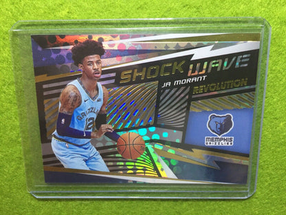 JA MORANT PRIZM ROOKIE CARD RC REFRACTOR 2019-20 Revolution SHOCK WAVE SP INSERT