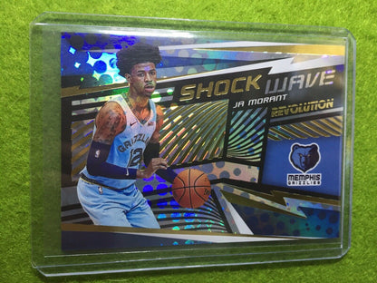 JA MORANT PRIZM ROOKIE CARD RC REFRACTOR 2019-20 Revolution SHOCK WAVE SP INSERT