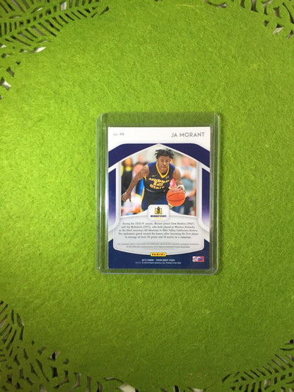 JA MORANT PRIZM ROOKIE CARD JERSEY #12 GRIZZLIES RC 2019 Panini Prizm DraftPicks